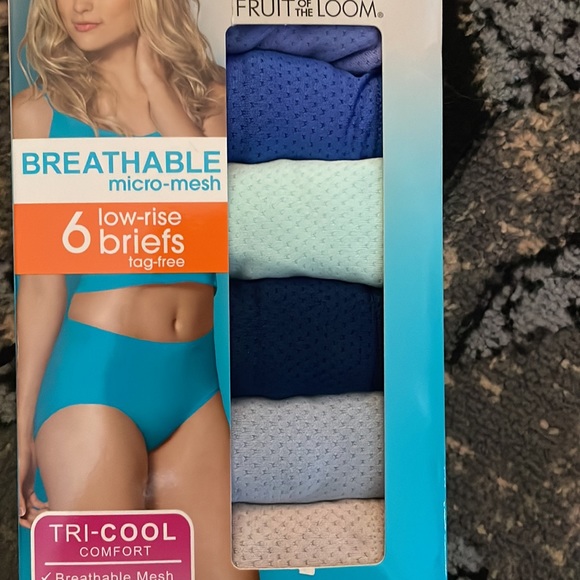 Fruit of the Loom Low-Rise Briefs Box 6, Size 6 NEW - Picture 3 of 5
